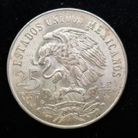Mexiko 25 Pesos Olympia 1968 720/1000 Silber 22,5gr