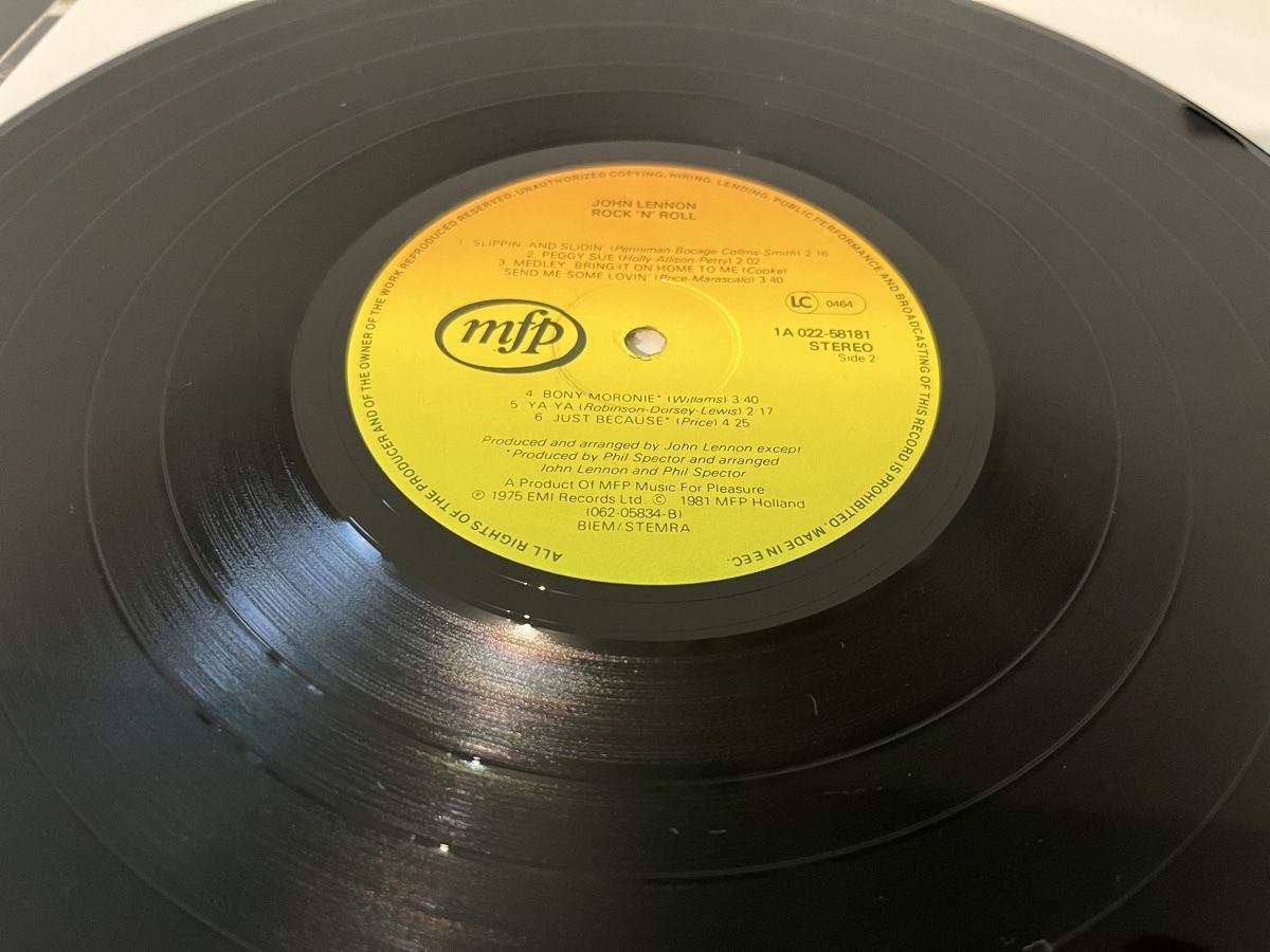 Vinyles: John Lennon - Rock‘n‘Roll LP – D'occasion à Schübelbach par Klabauterli 2