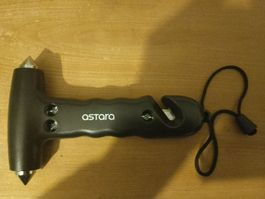 Notfallhammer / Rettungshammer f. Auto m. Gurtschneider NEU!