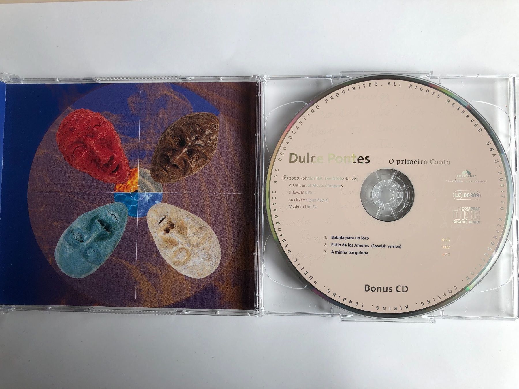 CDs: Dulce Pontes 2CD - O primeiro Canto – D'occasion à Oberried Brienz par Chyara 3