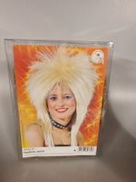 Hardrock-Perücke, blond, 80er-Look, Fasnacht Neu