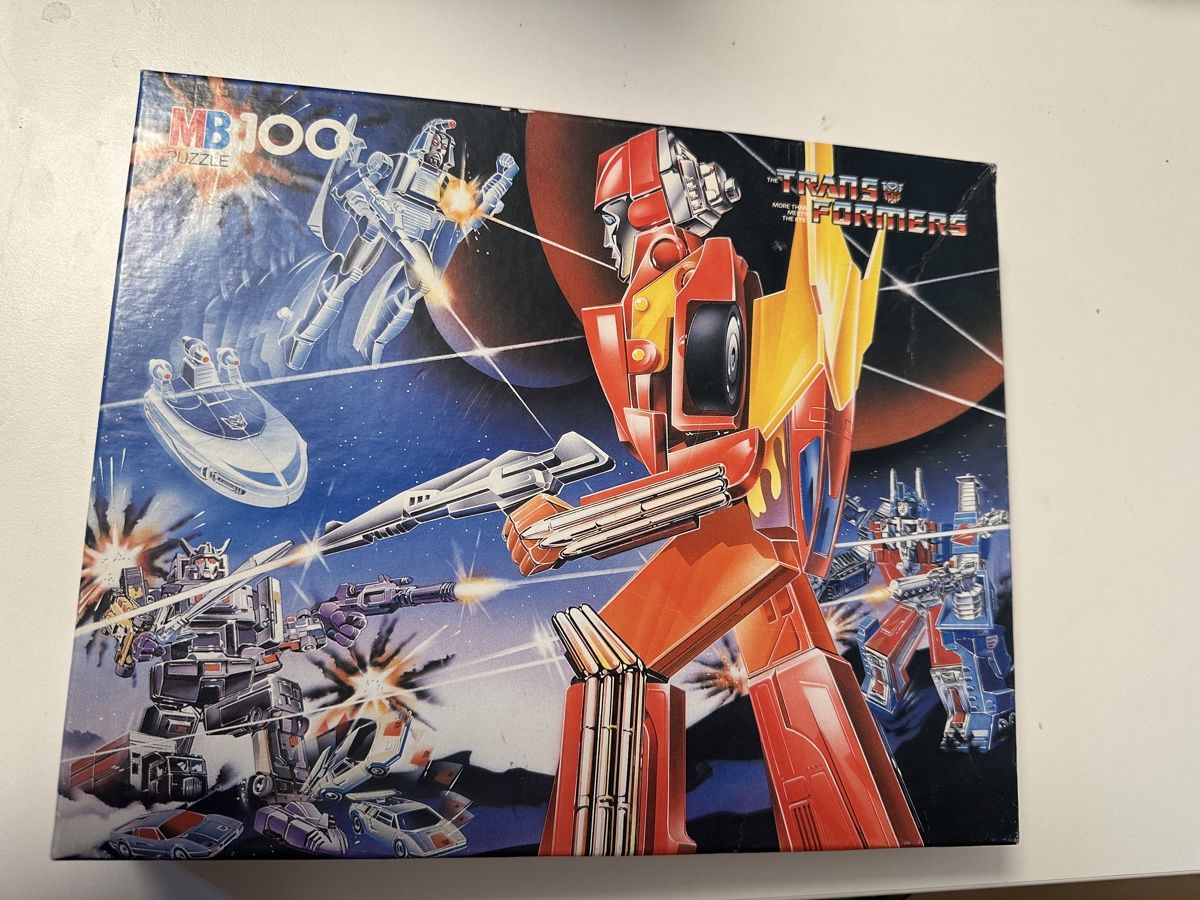 Puzzles: Transformers Puzzle MB100 – Gebraucht aus Zollikofen von Taximan89