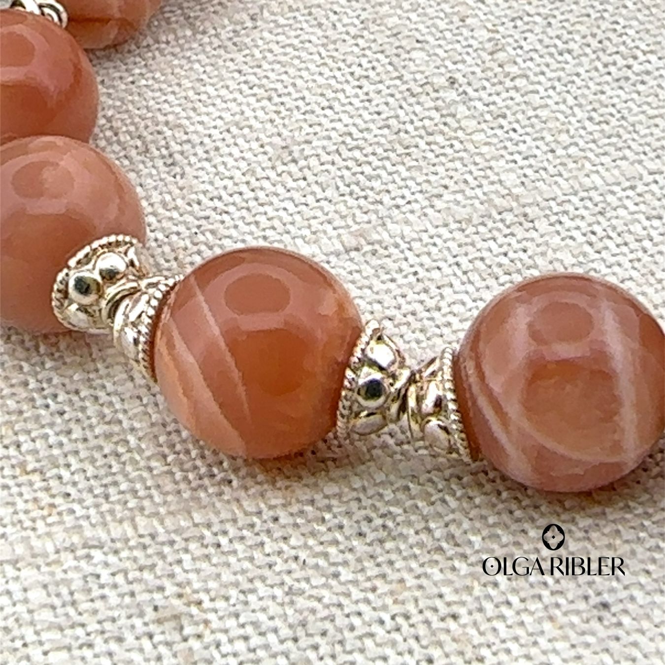Olga Ribler Armbänder & -reifen: Unikates Achate  Armband Sterling Silber – Neu (gemäss Beschreibung) aus Luzern von Schmuckoutlet 2