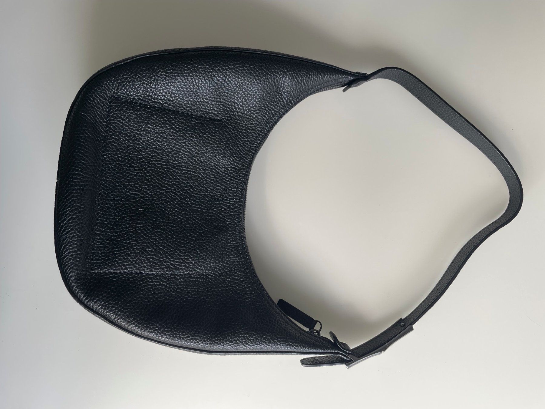 Longchamp Borse da donna: Longchamp Schultertasche Leder schwarz – Usato da Uster venduto da giorgiotr 1
