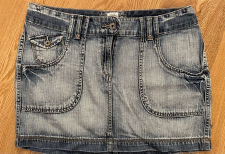 L.O.G.G. by H&M Denim Minirock, Gr. 42