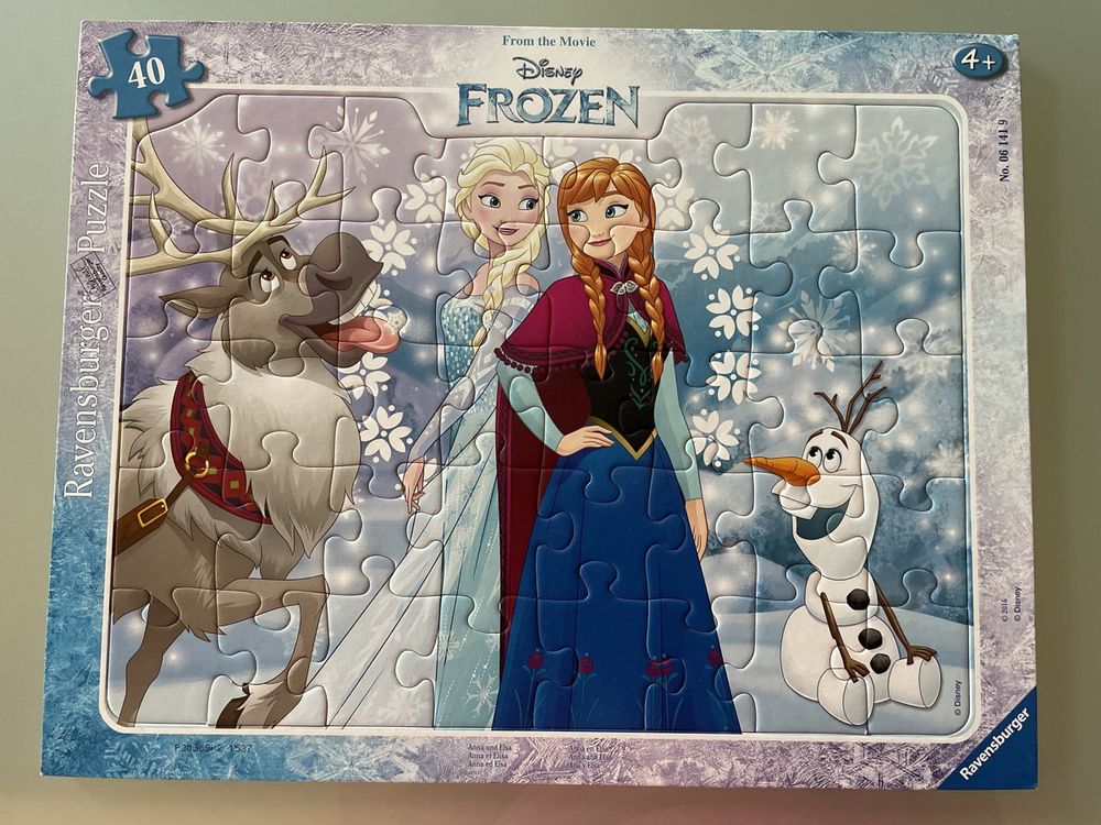 Ravensburger Puzzle Disney Frozen. 40 Teile (Gebraucht) in Zürich für ...