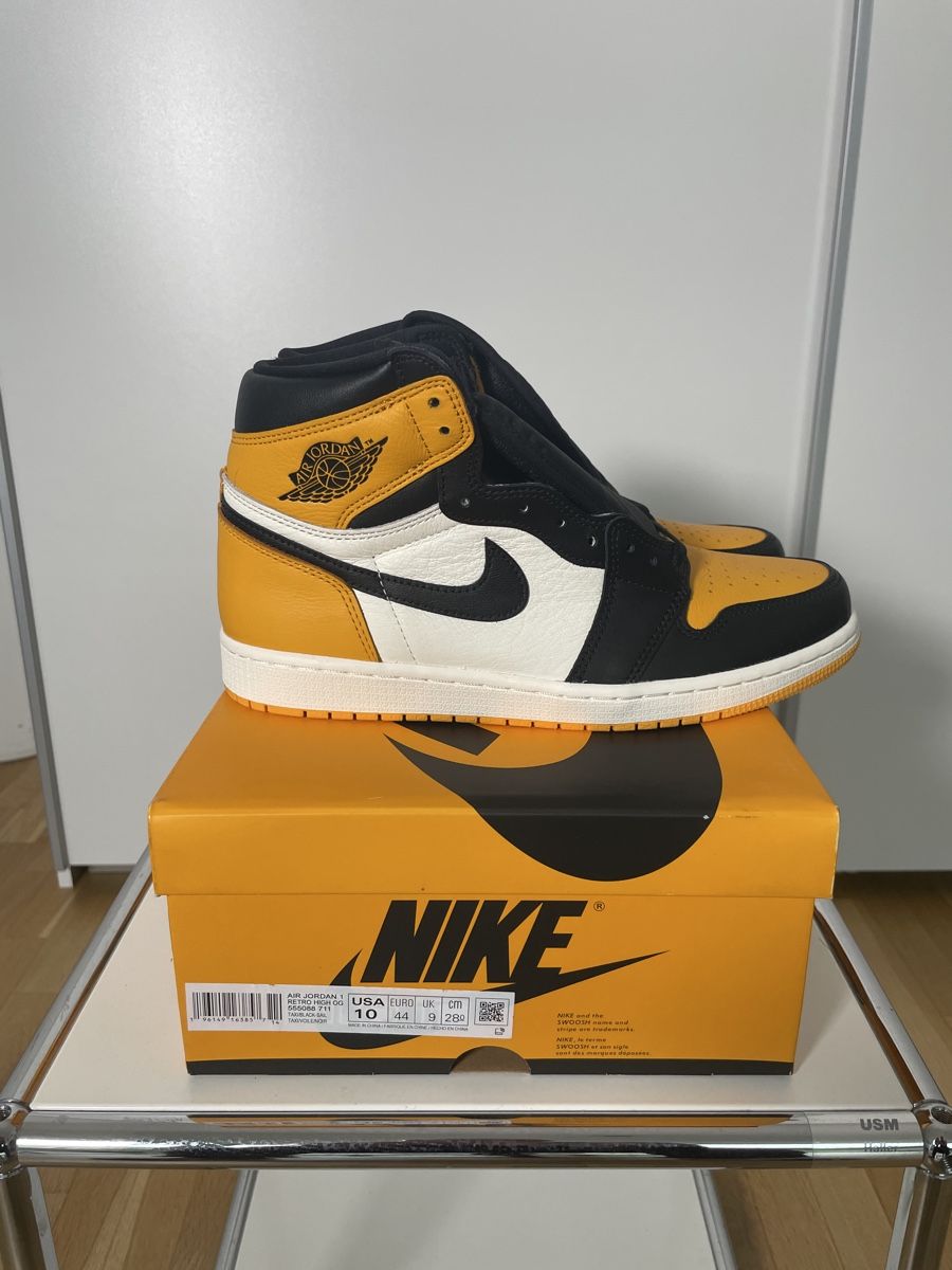 Jordan Scarpe da uomo: Jordan 1 Taxi // eu44. // Neu – Nuovo e nell'imballaggio originale da Wittenbach venduto da therealmoonstone