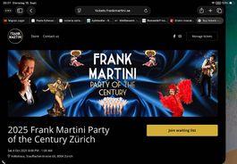 Frank Martini Party of the Century, 2 Tickets zu verkaufen 