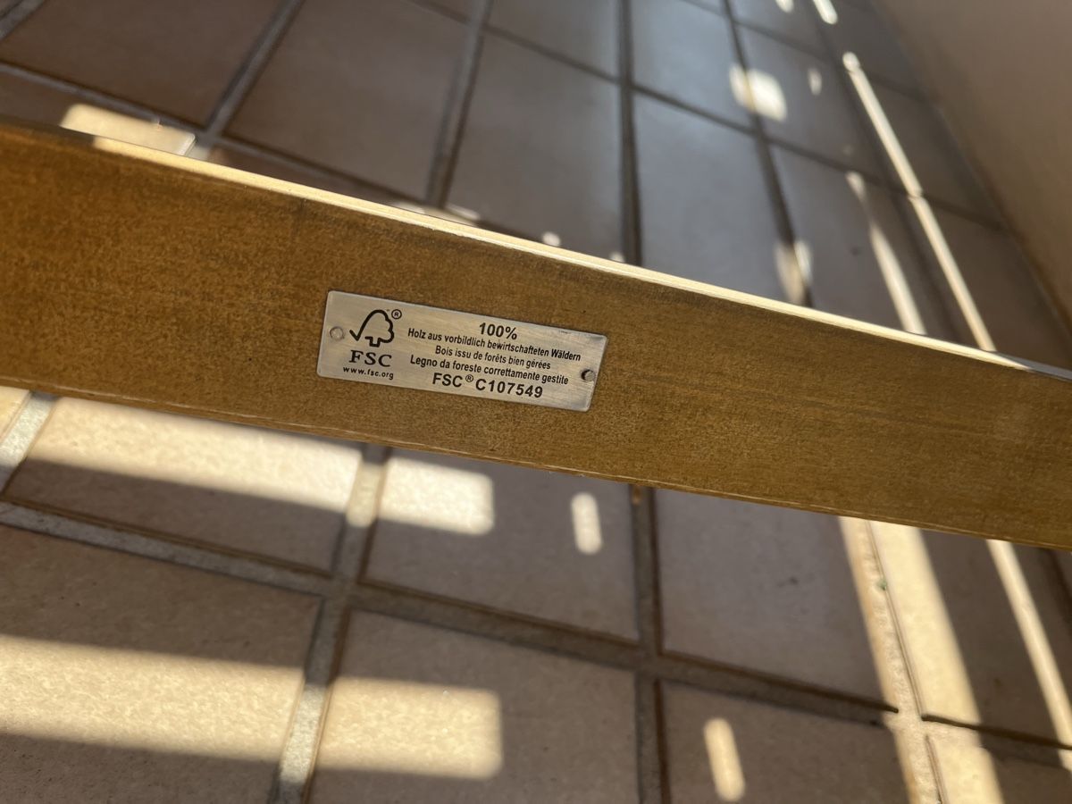 Divani: Garten/Balkon Sofa Liege Holz   – Usato da Weggis venduto da Taisvis 8
