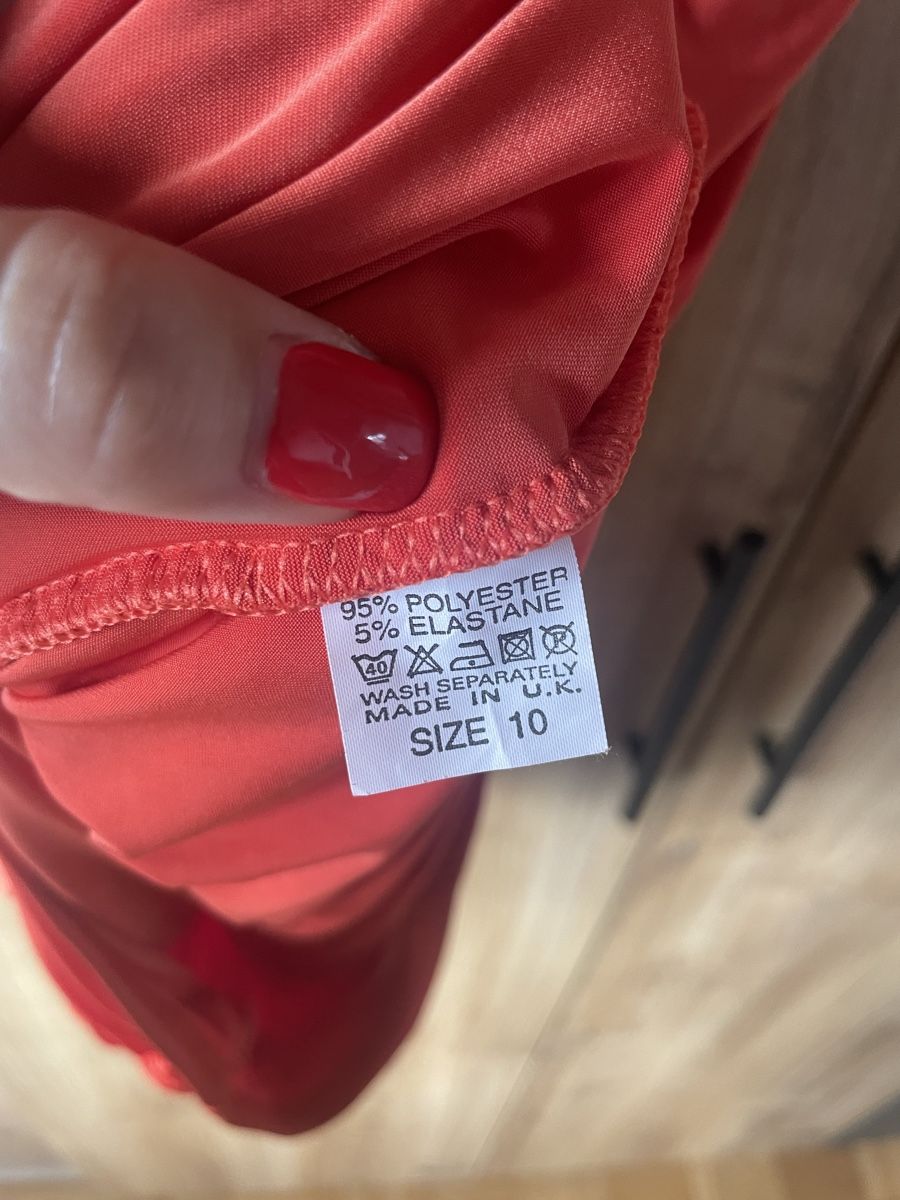 Vestiti: Orange Kleid, onesize – Nuovo (secondo la descrizione) da Uster venduto da mir_7bzy 2
