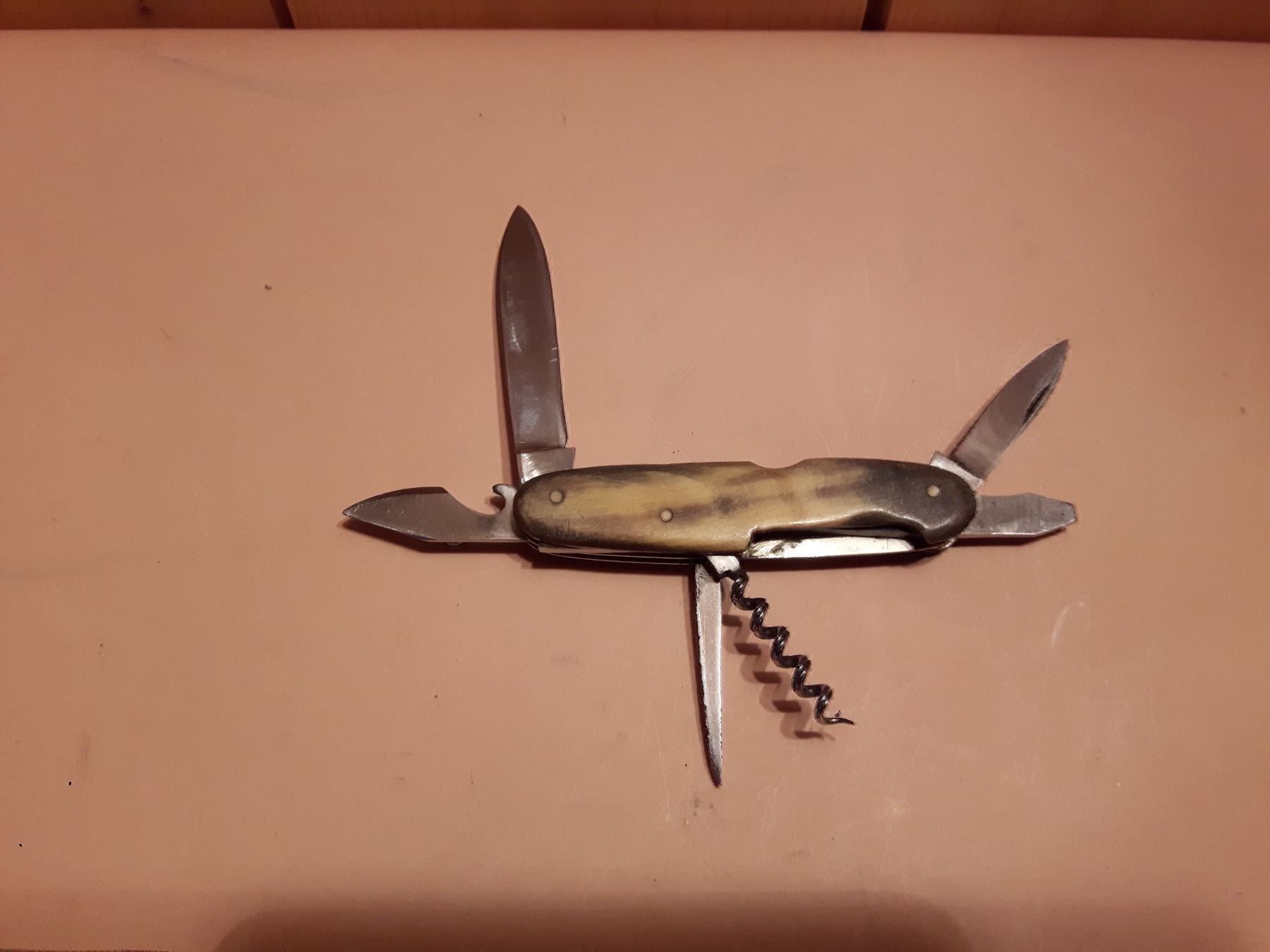Coltelli tascabile: ANTKES MESSER MTI HORNGRIFF – Usato da Mamishaus venduto da gasgas4000 1