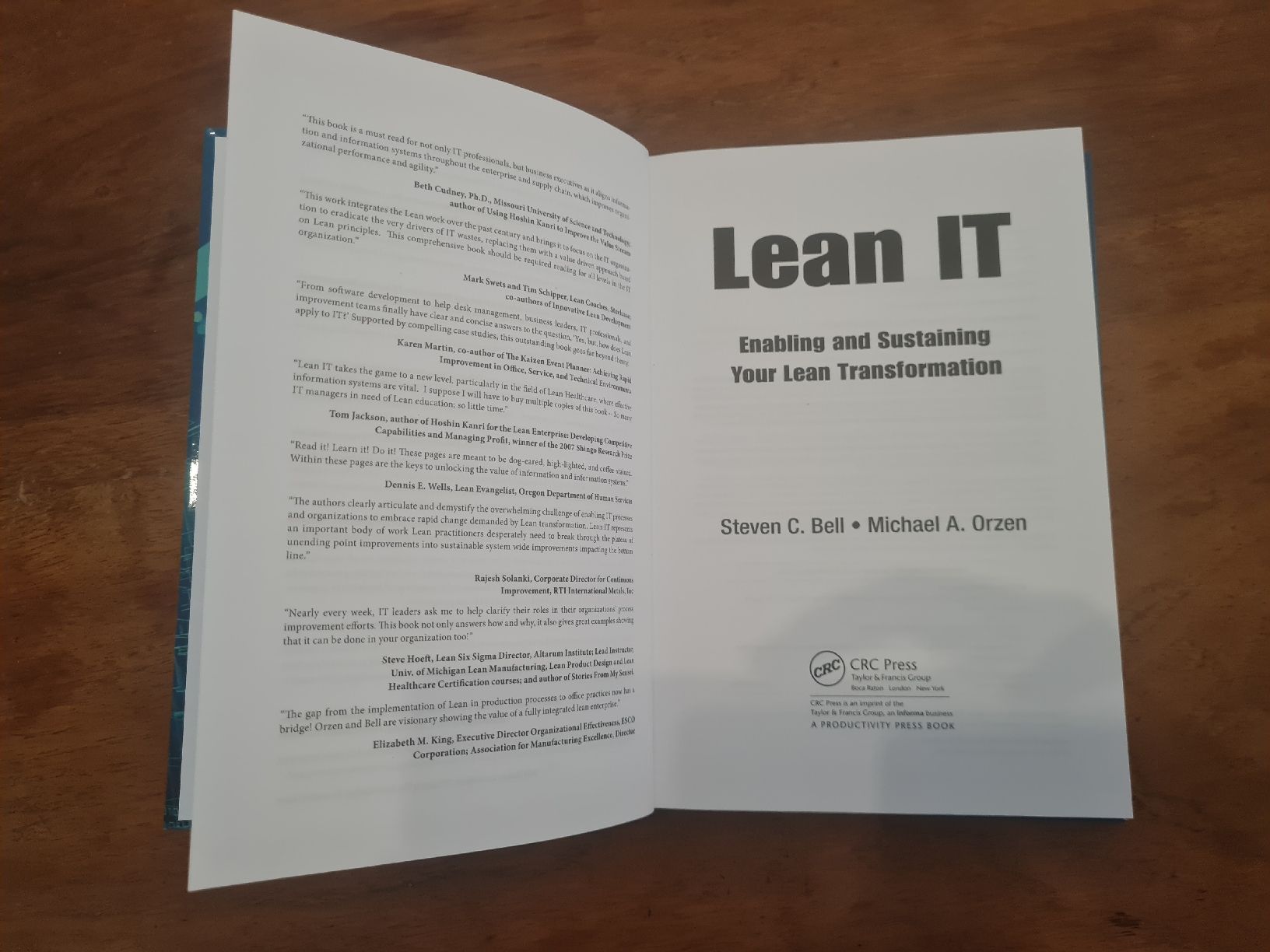 Bücher: Lean IT enabling and sustaining your lean transformation – Neu (gemäss Beschreibung) aus Zürich von fio_2hvt 2