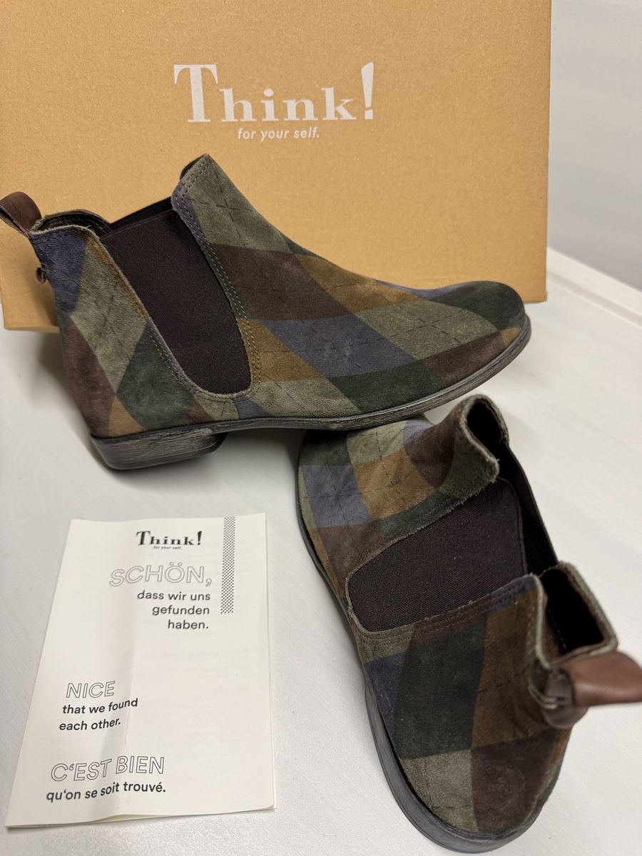 Think Damenschuhe: Think! Bottines multicolore T 38.5 - Chic! – Neu und originalverpackt aus Brügg BE von Goob 3