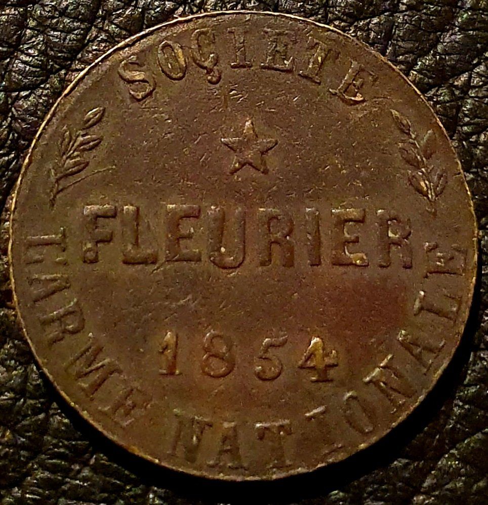 Toutes les monnaies: Jeton Fleurier 1854 – D'occasion à Egerkingen par Acc1