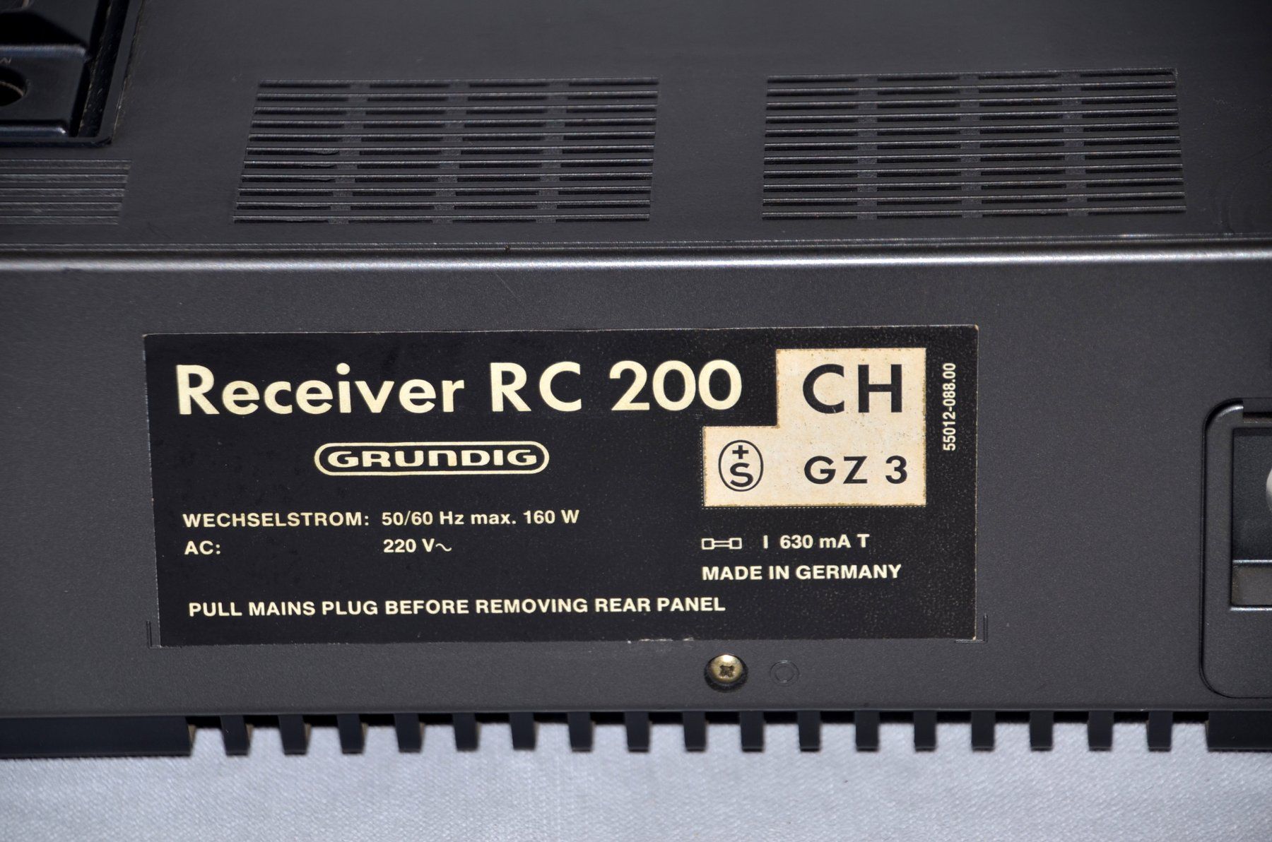 Grundig Lettore multimediale & Streamer: Grundig Receiver RC200 Kassettenrecorder – Usato da Collonges venduto da arashee 6