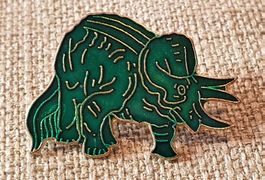 G761 - Pin Dinosaurier