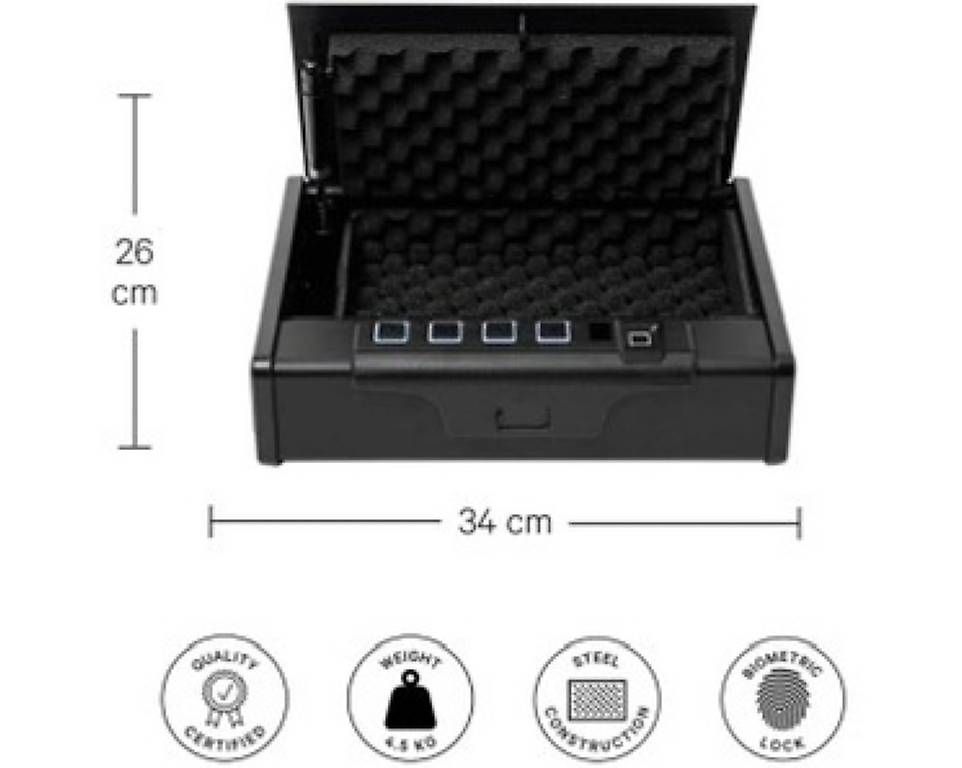 Casseforti: Paladin Fingerabdruck-Safe MK2 – Usato da Volketswil venduto da _MKSR_ 1