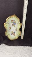 Original Herend Porzellan Blattschale – Queen Victoria