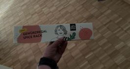Gewürzregal Spice Rack neu Original verpackt