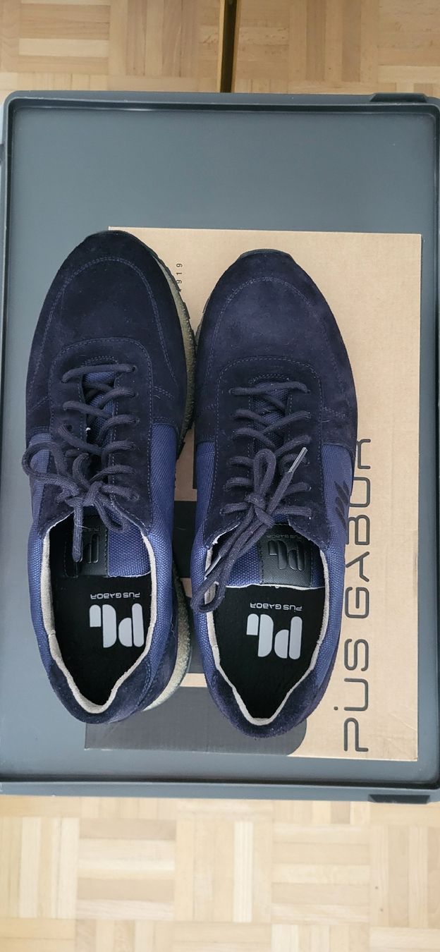 Gabor Herrenschuhe: Pius Gabor Herren Schuhe, Grösse 43, Dunkelblau – Gebraucht aus Emmenbrücke von tazuza 3