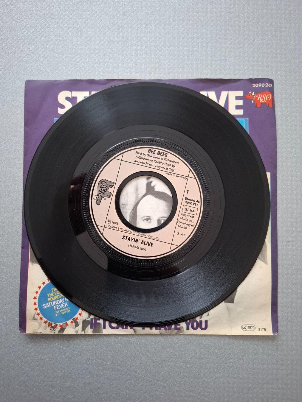 Schallplatten: Bee Gees - Stayin' Alive – Gebraucht aus Arbon von pendulum 1