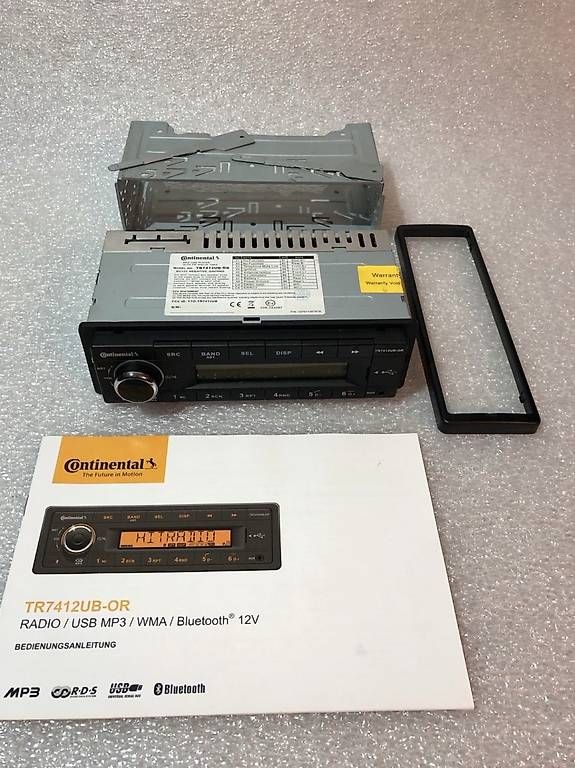 Continental Radio: CONTINENTAL TR7412UB-OR Autoradio – Usato da Biel/Bienne venduto da flava01