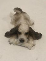 Figurine Cocker Spaniel Anglais en résine