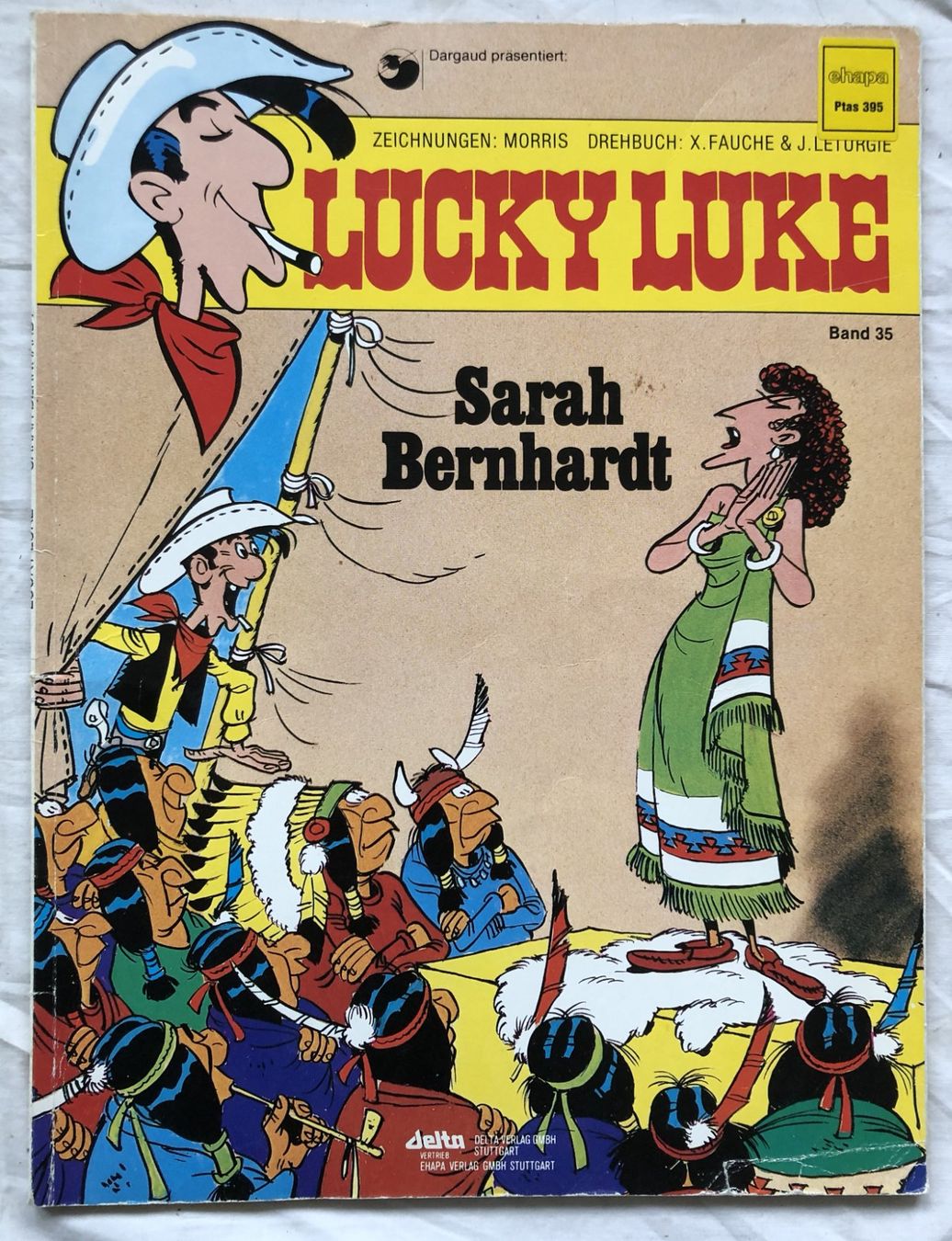 Fumetti: LUCKY LUKE - Band 35 - Sarah Bernhardt – Usato da Schaffhausen venduto da durruti