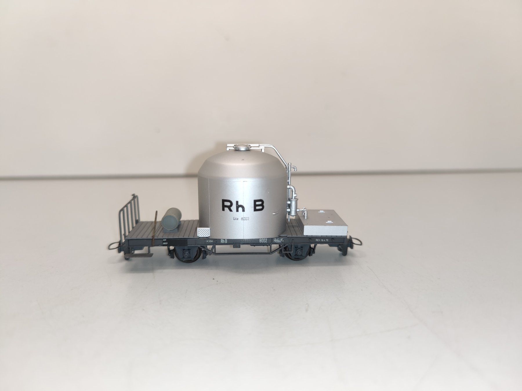 Bemo 2252 Zementtransportwagen Rhätische Bahn H0m DC mit OVP (Gebraucht ...
