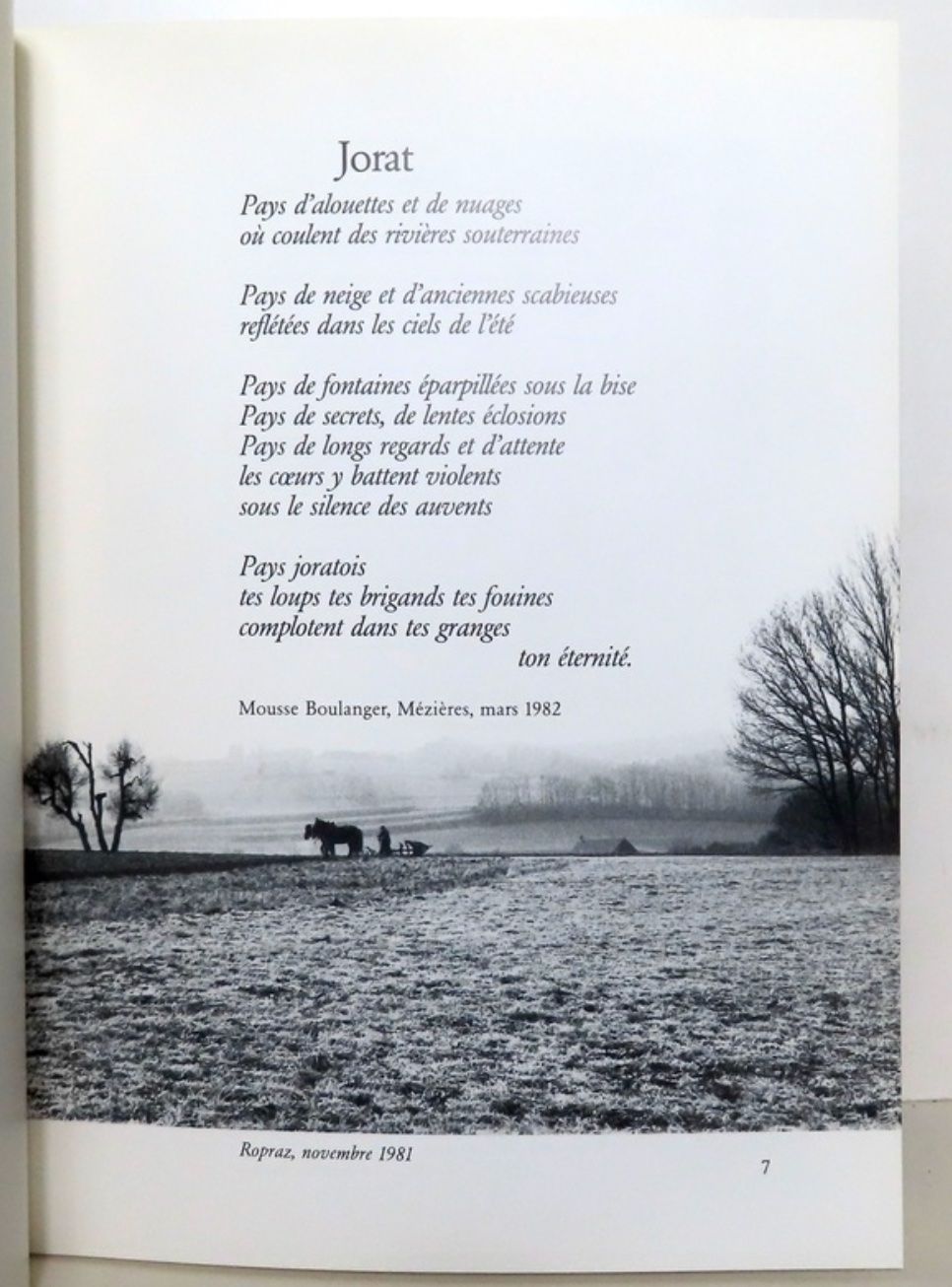 Libri: Le Jorat d'antan. – Usato da Le Locle venduto da LibrairieLaBergerie 1