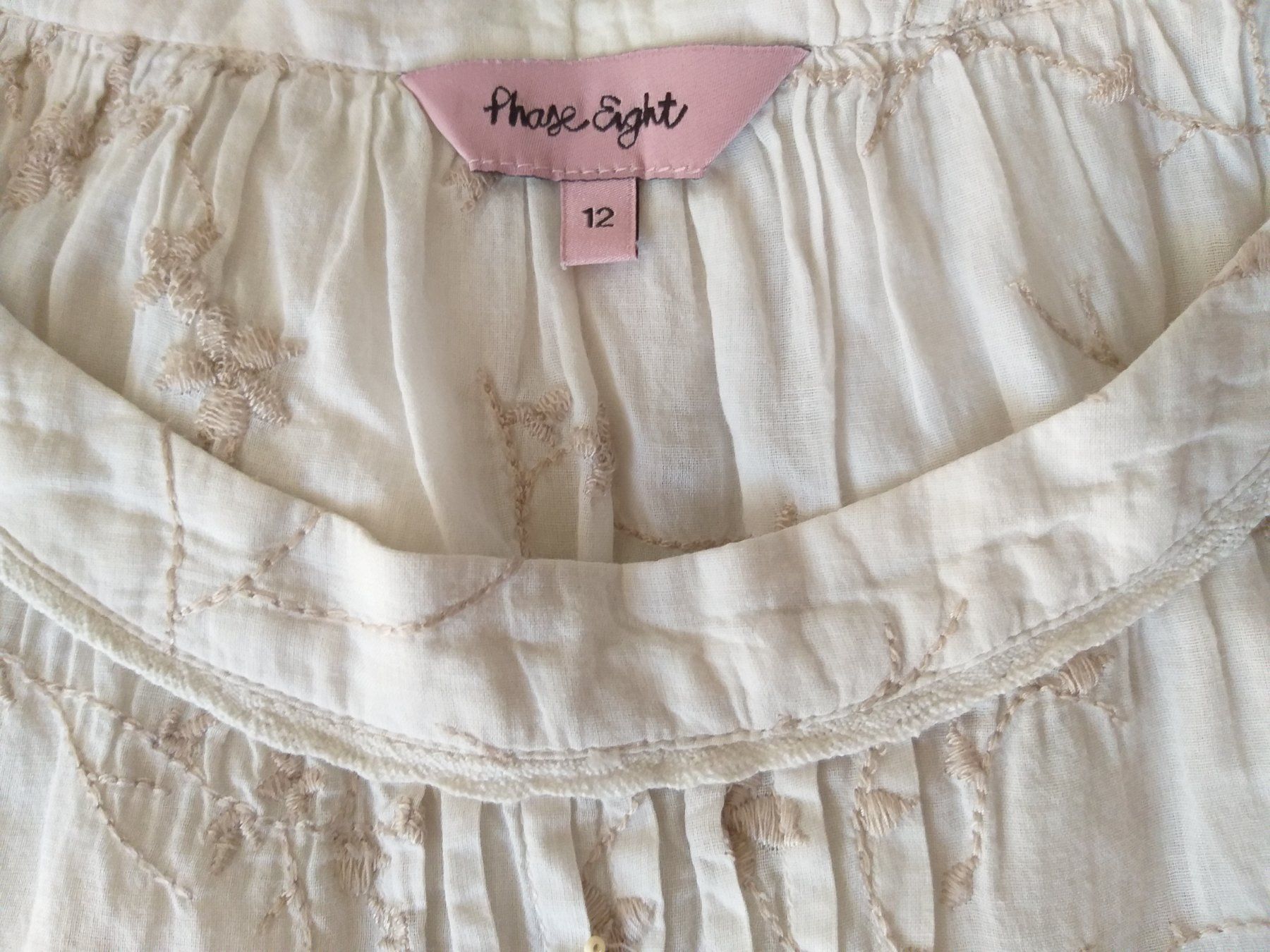Phase Eight Blusen: PHASE EIGHT Blouse / Bluse taille / Grosse 38 CH (12 UK) – Gebraucht aus Cossonay-ville von Super-Price-Quality 4