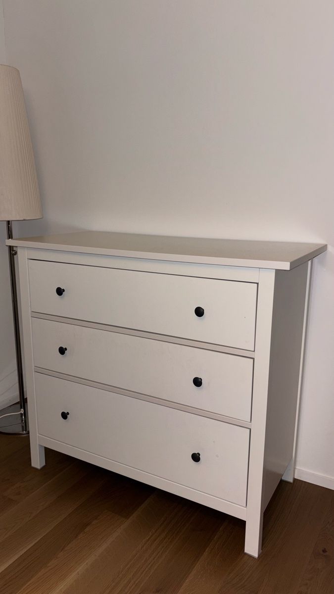 Ikea Truhen: IKEA HEMNES Kommode mit 3 Schubladen, weiss – Gebraucht aus Zürich von zim_9wsb 1