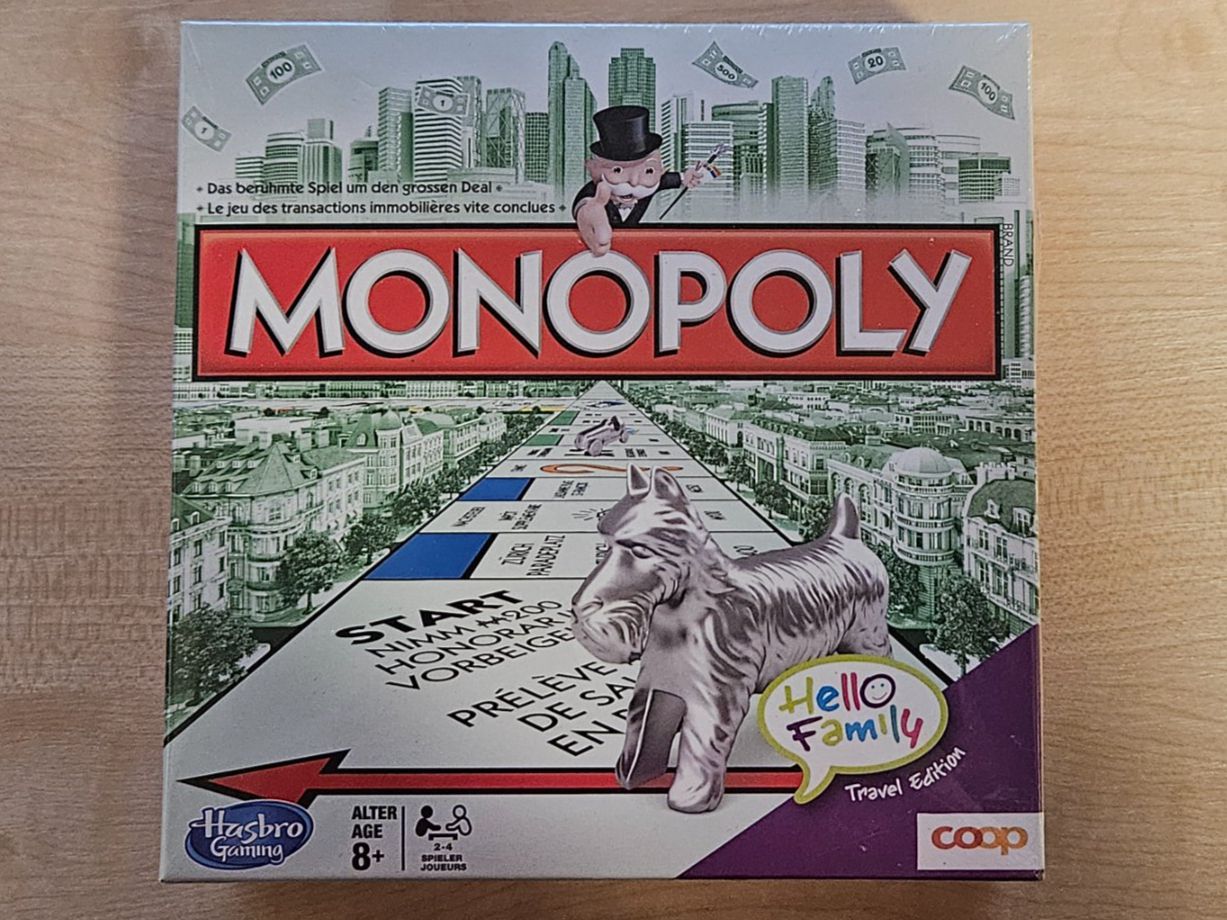 Hasbro Giochi: Monopoly-  Travel Edition – Nuovo e nell'imballaggio originale da Jona venduto da ASMARADO