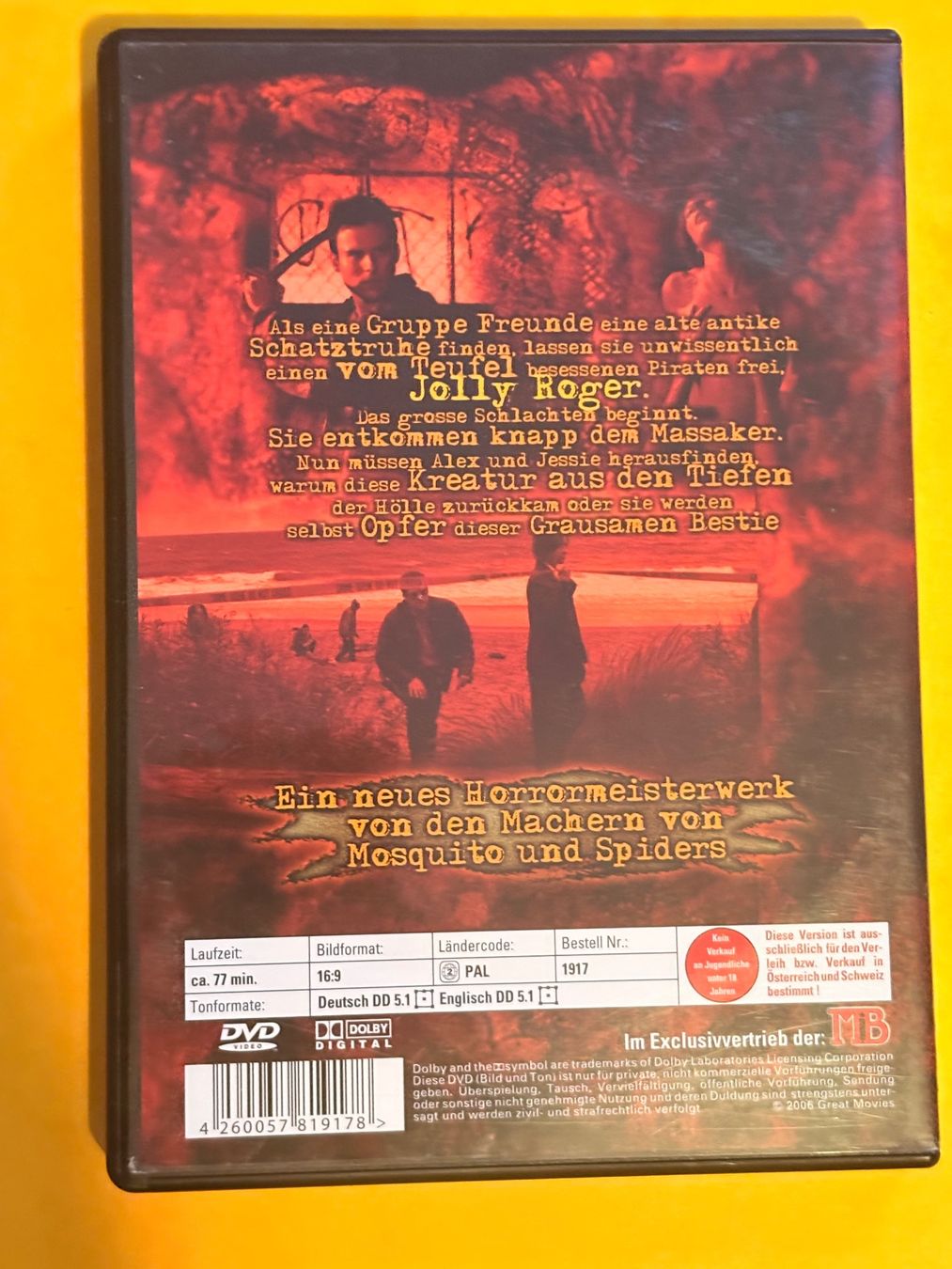 Tutti i DVDs: Jolly Roger (DVD) – Usato da Spreitenbach venduto da SwissTradeMan 1