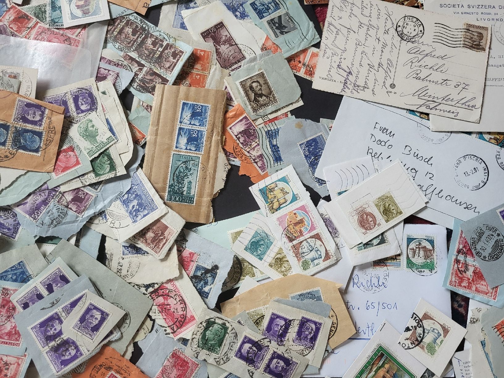 Alle Briefmarken: Italienisches Briefmarken Lot – Gebraucht aus stäfa von brandy66 6
