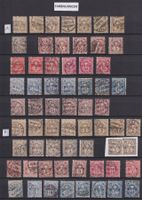 111x) Lot Wertziffer, Farbnuancen, sehe Scan