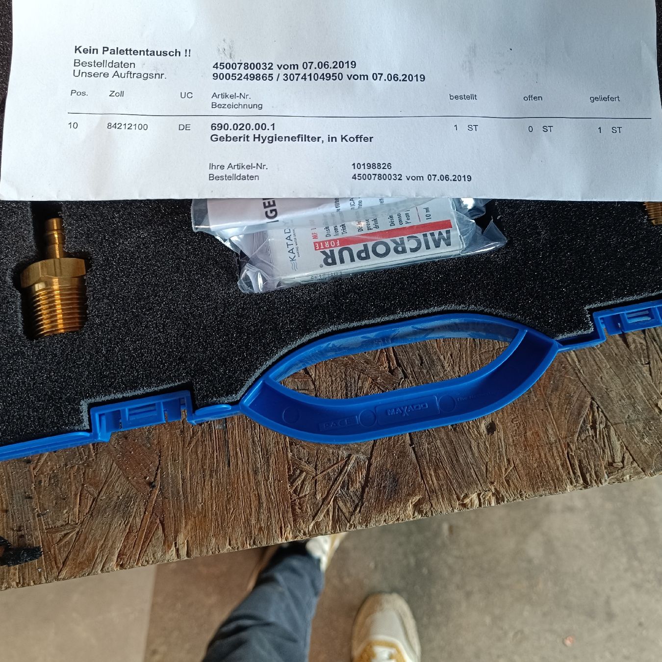 Ventilazione: Hygiene Filter Geberit – Nuovo e nell'imballaggio originale da Entlebuch venduto da JanAchermann 3