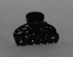 2 Haarklammer schwarz (8)