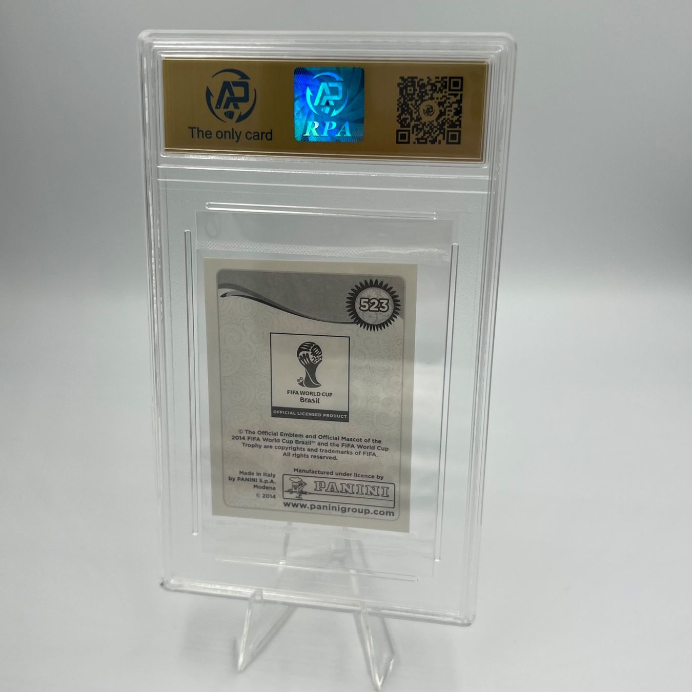 Panini Carte collezionabili: Cristiano Ronaldo 2104 Panini world cup – Usato da Loveresse venduto da HADS12 1