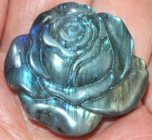 Deko Heilstein L-4390 – Labradorit Rose 3.5x3,3x1cm