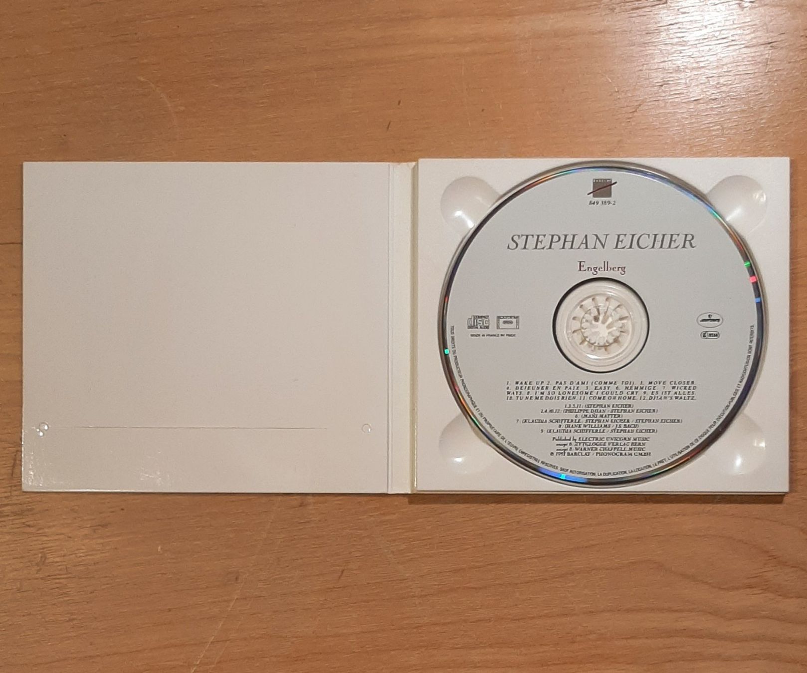 CD: Stephan Eicher - Engelberg, CH Pop Album 1997 – Usato da Amriswil venduto da Celini3 2