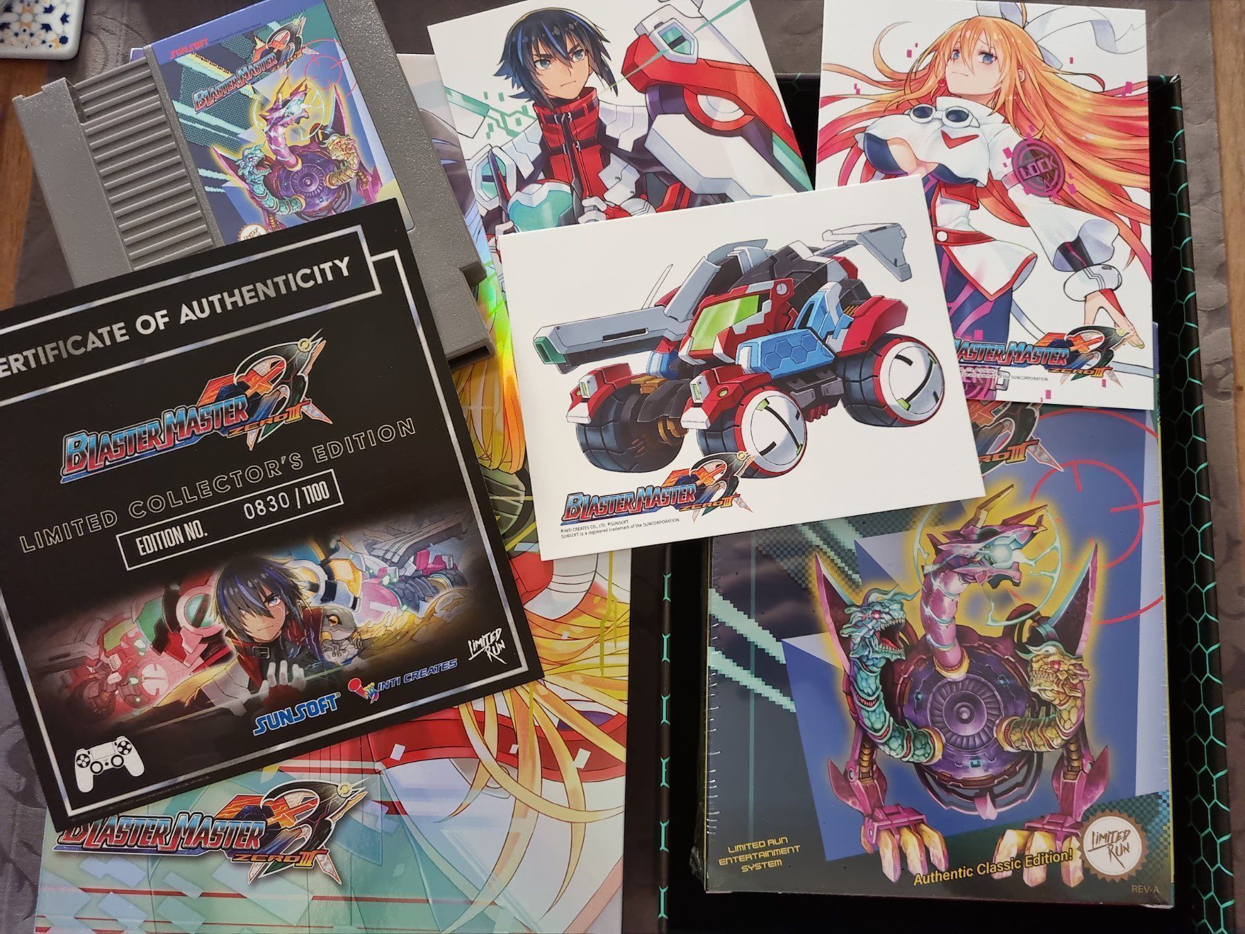Sony Jeux: Blaster Master ZERO 3 Collector's Edition - PS4 – Neuf (Voir description) à Denges par old-school-89 5