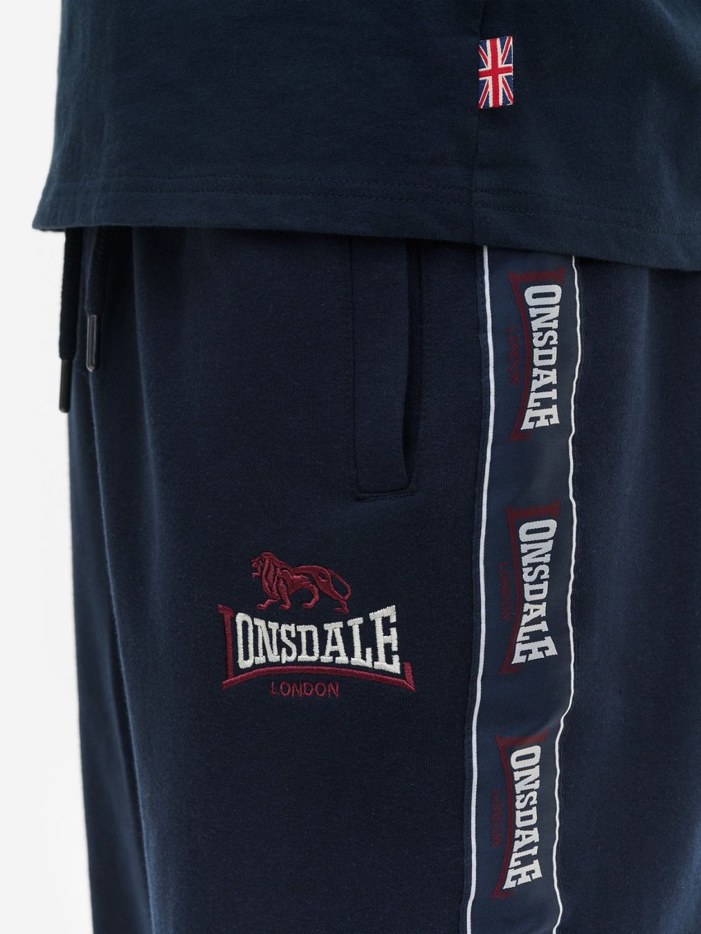 Lonsdale Pantaloni: Lonsdale Delaval Jogginghose Dark Navy L – Nuovo e nell'imballaggio originale da Düdingen venduto da BluePalm 3