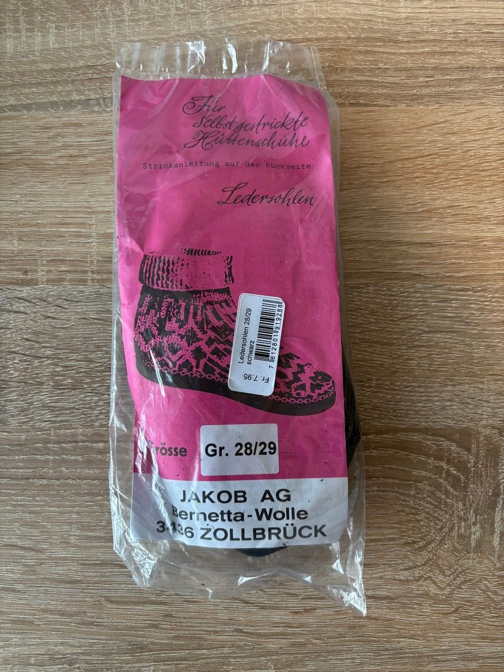 Herrenschuhe: Hüttenfinken Sohlen 28/29 – Neu und originalverpackt aus Pfäffikon SZ von Desideria0