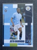 Topps Justin Oboavwoduo Manchester City