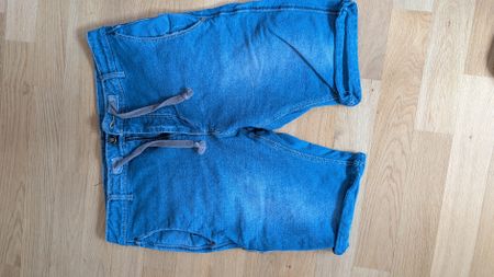 Bershka Denim Shorts, hellblau, Sommer, Grösse M