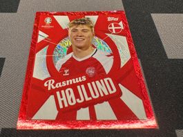 Topps Uefa Euro EM 2024 DEN PTW Rasmus Hojlund