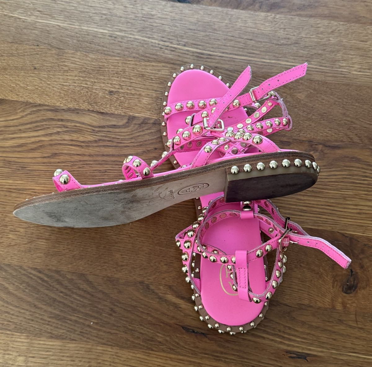 Scarpe da donna: ASH, studded Sandale. Pink, Gr. 40 – Usato da Oberwil BL venduto da cocopalm1068 3