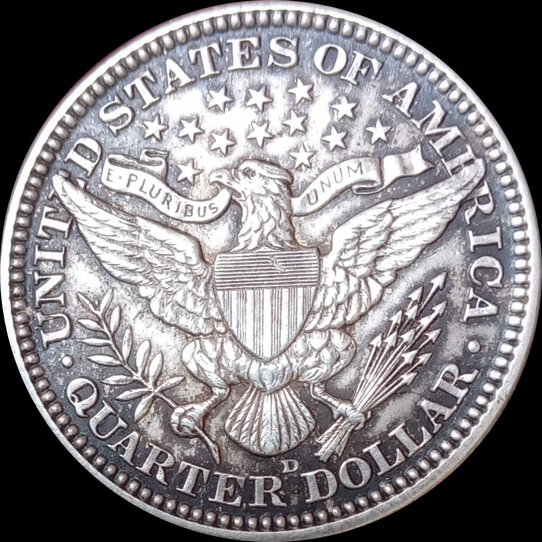 Alle Münzen: **USA QUARTER DOLLAR 1914D***silbermunzen*** – Gebraucht aus LYON FRANCE von Zumbawe
