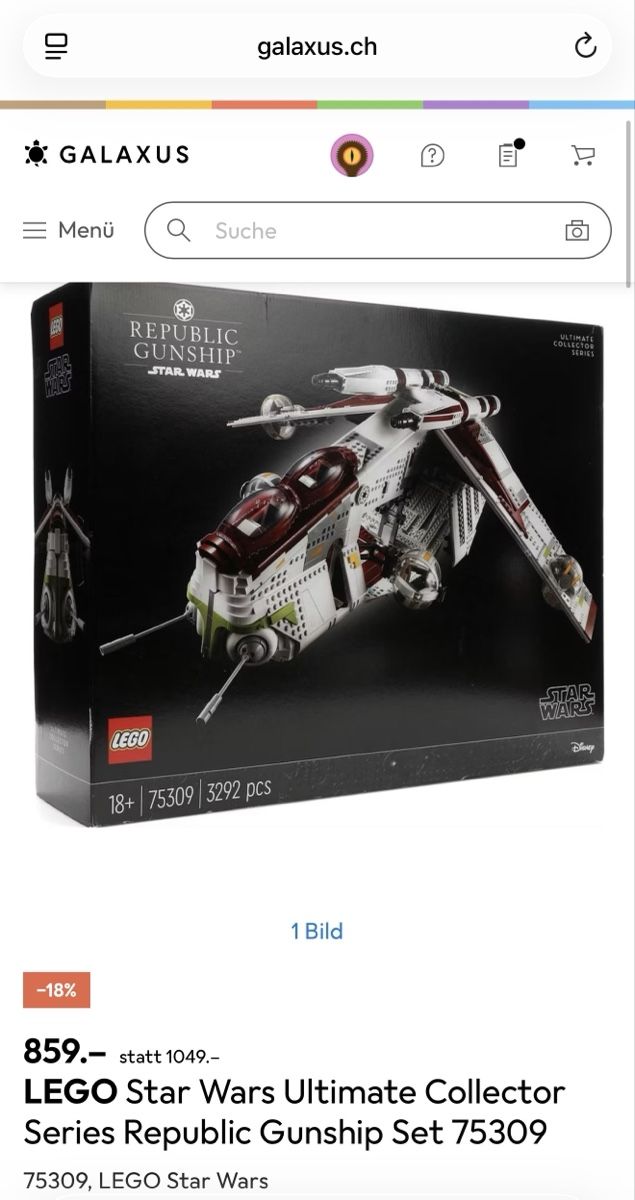 Lego Kit di costruzioni: LEGO Star Wars Republic Gunship 75309 – Nuovo (secondo la descrizione) da Rotkreuz venduto da perlengott 8